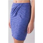 Lululemon ✨ &go Where To Sz 2 Heather Blue Skirt✨ Photo 2