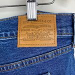 Levi's  Wedgie‎ Skinny Jeans 20W Dark Wash Denim Ankle Button Fly Fray Distressed Photo 5