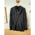 Free People  Lightweight Black Slouchy Hooded Jacket - Size - XS Photo 1