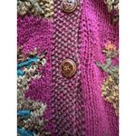 Northern Isles Portraits Hand Knit Button‎ Cardigan Sweater Cottage Women Size L Size L Photo 7