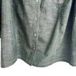 Alfred Dunner  Women's Plus Size 24W Gray Jacket w/ Pockets & Roll-Up Sleeves Photo 11