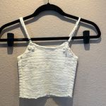 Brandy Melville John Galt Linen-Blend Stretchy Crop Cami Tank Top Size XXS Photo 1