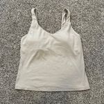 Aerie  Offline cream v-neck athletic tank top size L Photo 1