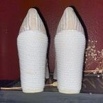 ALDO X OSTWALD HELGASON ZOWIE White Lace Bridal Block Heels Size 7.5 Photo 5