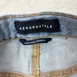 Aeropostale Highs Rise Women's Ripped Light Blue Jean Shorts 2.5" Size 4 Photo 3
