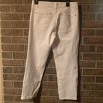 Nine West  vintage boho white denim size 8 cropped Photo 2