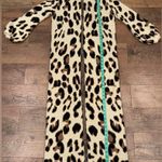 Lovers + Friends Speak Up Leopard Print Open-Front Crewneck Duster/Long Cardigan Photo 12