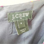 J.Crew Purple Paisley Boho Print Slip Dress Size 4 Fall Transition Piece Layers Photo 2