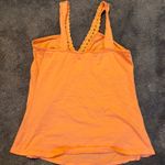 MKM Designs  Vibrant Orange Crochet Tank Top Photo 1