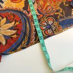 Chico's  Paisley Asymmetrical Lace Up Blouse Top Sz XL Multicolor Bohemian Hippie Photo 6