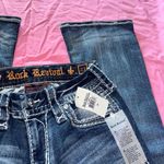 Rock Revival  Women's Blue and Navy Jeans Photo 2