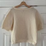 Melrose and Market  Cream‎ Crew Neck Sweater with Plush Texture NWOT Size XL Photo 2