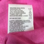 No Boundaries  Size Large (11-13) Pink V-Neck Short Cap Sleeves Star Grap… Photo 7