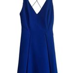 Frankie Morello Strappy Mini Dress in Blue, New with Tags Blue Size 4 Photo 2