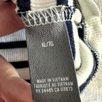 Aerie  Navy White Stripe Turtleneck Long Sleeve Photo 3