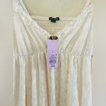 Wild Fable New  Lace Dress sz L White/Prl Photo 4