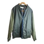 Five Four Bomber Jacket Mens Size Large Two Toned Blue Black Photo 1