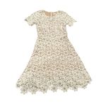 Shoshanna Ivory Floral Lace women’s lined dress 4 Photo 1