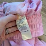 Free People Need to Escape Linen Blend Shorts in Petals Pink Drawstring Size XS Photo 7