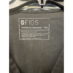 Figs Scrub Shirt Women’s XXL Black Top Catrina Single Pocket Comfort Polyester Photo 1