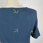 Scotch & Soda  Navy Blue Square Neck Top Photo 4