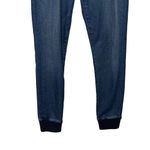 MOTHER The Trainer Jogger Jeans Women’s Size 24 Cropped Denim Tapered Stretch Blue Photo 3