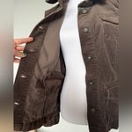 Eddie Bauer  Chocolate Brown Corduroy Jacket | VGUC | Size L | Pockets Photo 2