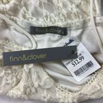 Finn and Clover S white frilly sweetheart lace dress Photo 5