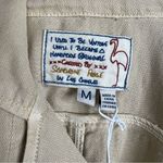 Sandrine Rose x Free People Empire Utility Jacket Linen Oversized Pockets M NEW Tan Size M Photo 6