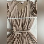 Entro  COLLECTION Sparkly Wrap Romper with Billowy Sleeves and Elastic … Photo 11