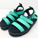 Dr. Martens Turquoise Blue Blaire Platform Sandal Photo 0