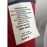 Jessica Howard Vintage Polka Dot Tulle Dress 8 Red White Rockabilly 1990s XS/S Photo 4