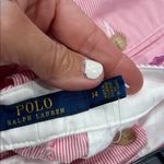 Polo Ralph Lauren pinstripe Pink Women's Shorts Size 14 Photo 4