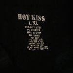 Hot Kiss black ribbed faux leather trim leggings - Size XL**refer to measurement Photo 4