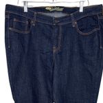 Old Navy Jeans Womens 16 Blue Sweetheart Skinny Solid Dark Wash Neutral Casual Photo 2