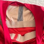 Arc'teryx Womens Tank Top Built in Sports Bra Athleisure Racerback Gym Large Red Photo 9