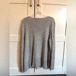 Bianco & Blu Women’s Sweater XL Made in Italy Cashmere Wool Blend Casual Gray Photo 1