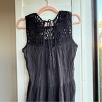 Maeve Anthropologie 'Abilene' Crochet & Metallic Maxi Dress size XS Photo 7
