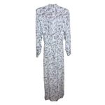 Marant Etoile Okley Silk Midi Dress Sz. 34 (US XS/0) White Photo 5