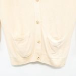 Jenni Kayne Cashmere Silk Blend Lightweight Cream Ivory Cardigan Sweater Top XS Photo 4