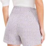 Loft high-waisted purple shorts Photo 1