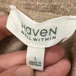 Haven Well Within Sweater Knit Pants Light Tan Size Large Loungewear Cozy Photo 6