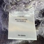 Chelsea and Violet C&V Fuzzy Knit Sweater Womens L Pastel Purple Cozy Textured Y2K Photo 4