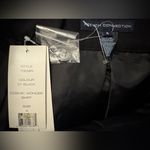 French Connection NWT Cosmic Wonder Skirt Size 4 Black Tiered Assymetrical Photo 2