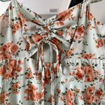 Lulus The Way to Love Floral Print Ruffled Maxi Dress Blue Photo 1