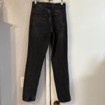 ANINE BING  Kate Gray Jeans Straight Leg Mom Distressed Womens 24 Flawed Photo 3