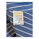 Pants Store Blue Striped Gone Coastal‎ Mini Dress Strappy Back Size Medium NWT Photo 9