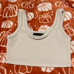 Pitaya boutique ribbed cropped cream tank Photo 3