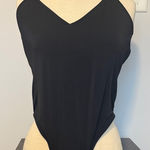 PINK - Victoria's Secret Pink By Victorias Secret One Piece Black Bathing Suit Size Large Photo 0