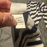 Tommy Hilfiger Y2K  Navy and White Striped Shirt Photo 4